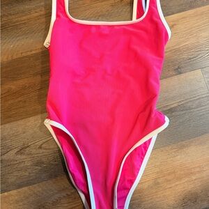 LainSnow One Piece neon pink